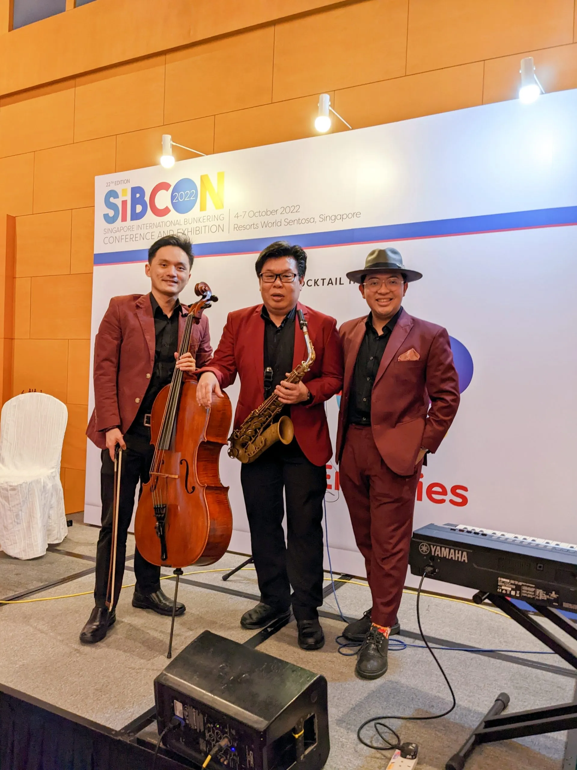 Jazz Band at SiBCON 2022 @ RWS Conference Hall